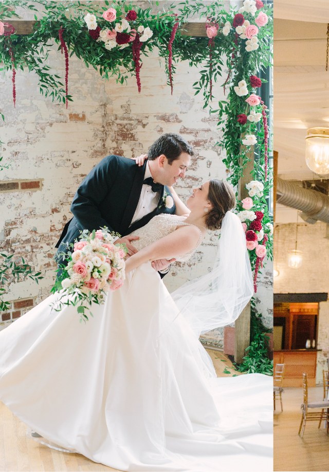 Lowcountry wedding ceremony styled by Engaging Events