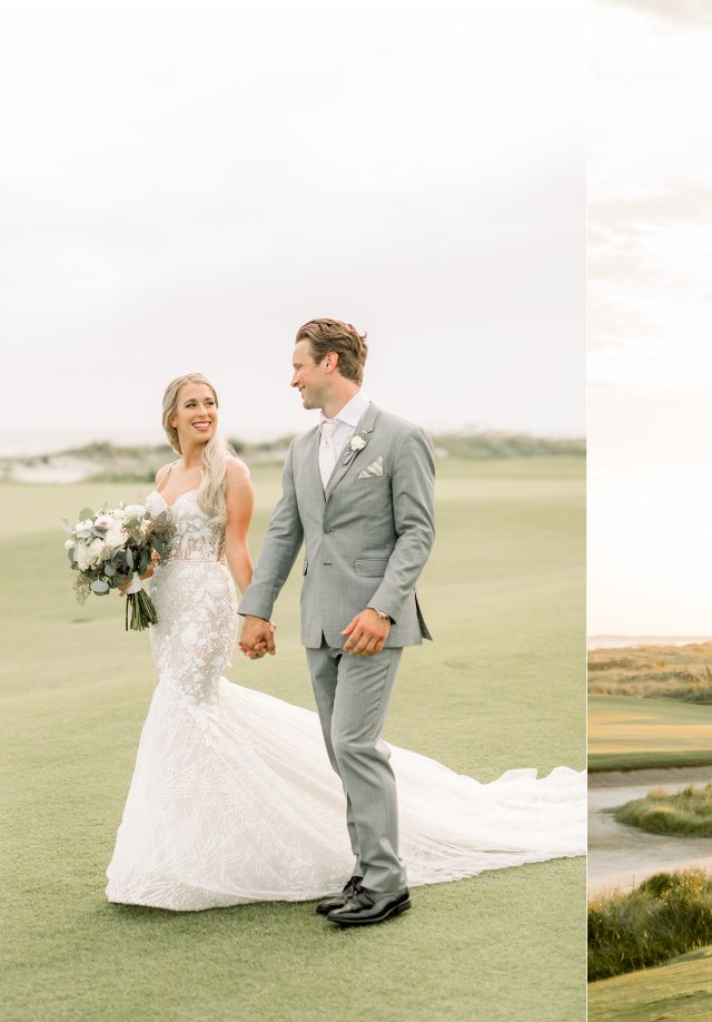 Charleston wedding ceremony under the oaks