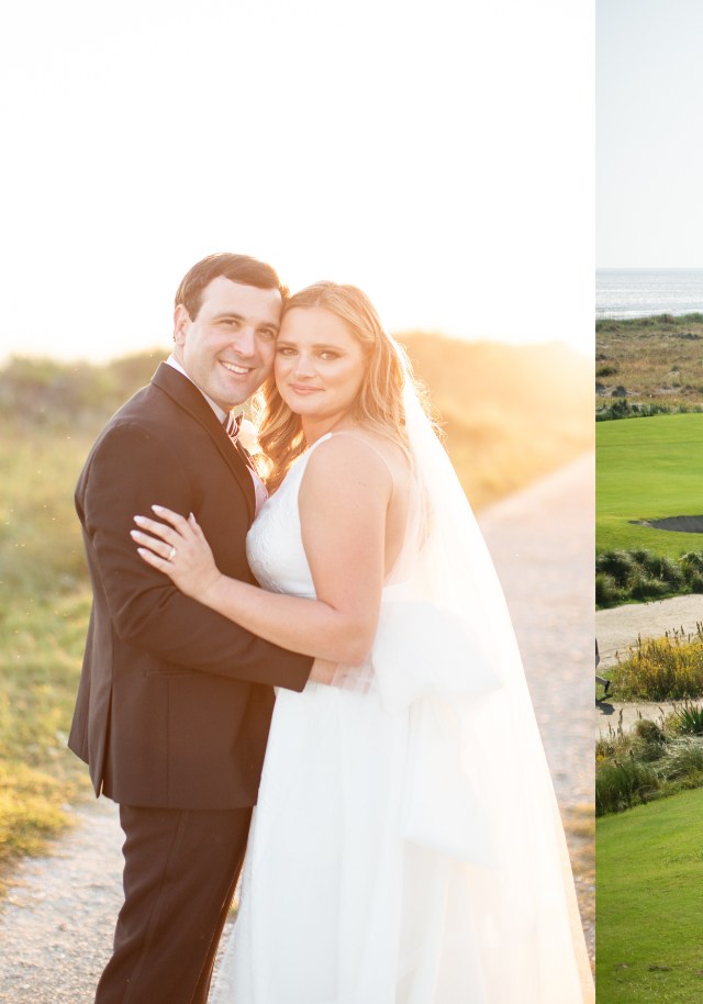 Outdoor Charleston wedding ceremony