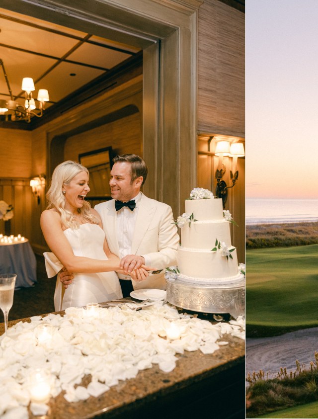 Waterfront wedding ceremony in the Charleston Lowcountry